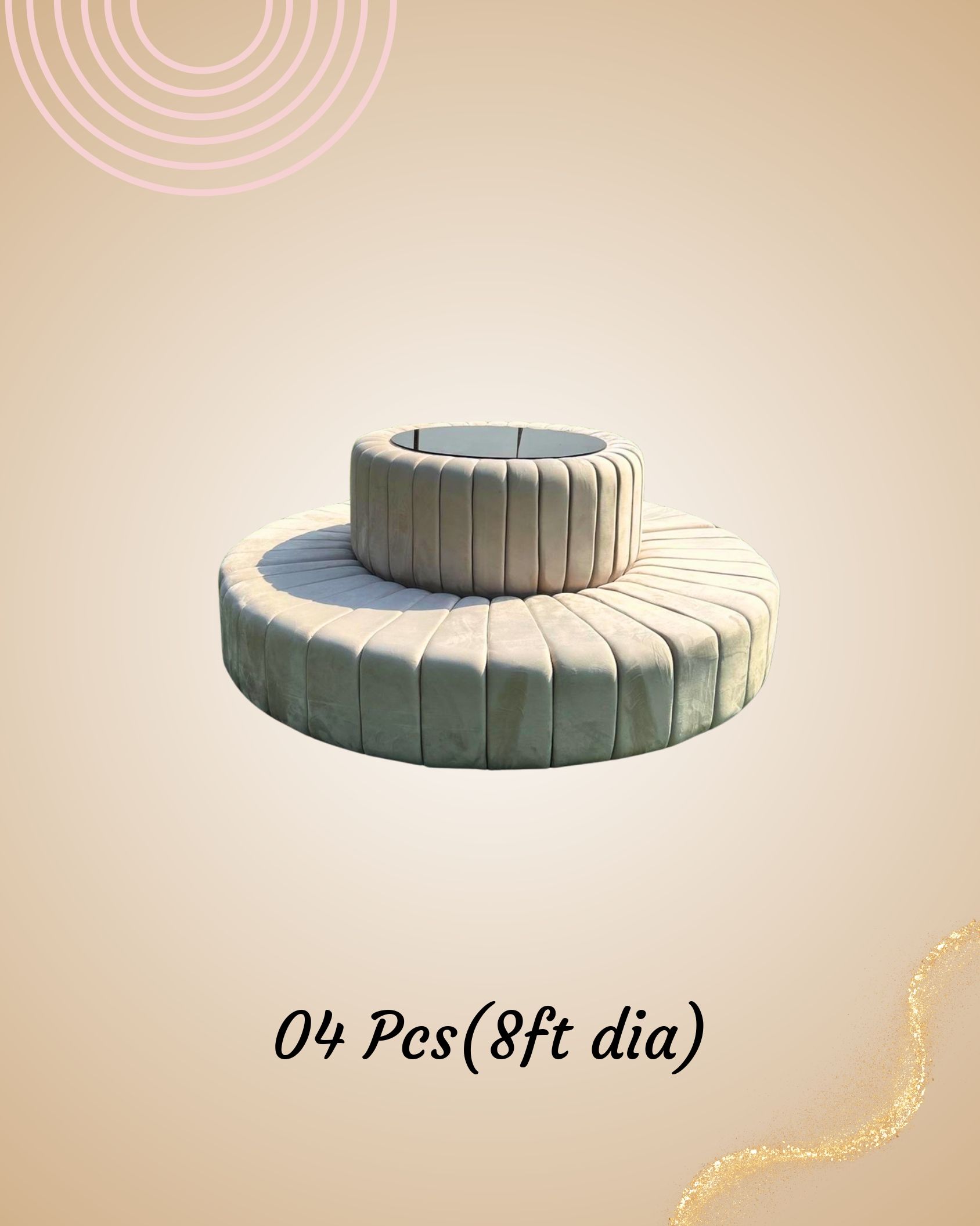 Phagun Decor Co - 8FT Dia Sofa